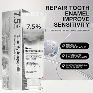 Hydroxyapatite Toothpaste | Repairs & Strengthens Enamel | Fluoride-Free & Fresh Mint | Enhances Natural Shine