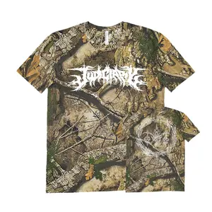 Judiciary Realtree Camo T-Shirt with APX Print, Band Merch Graphic Tee, Outdoor Streetwear Style for Hunting Camping or Hardcore Shows Fans