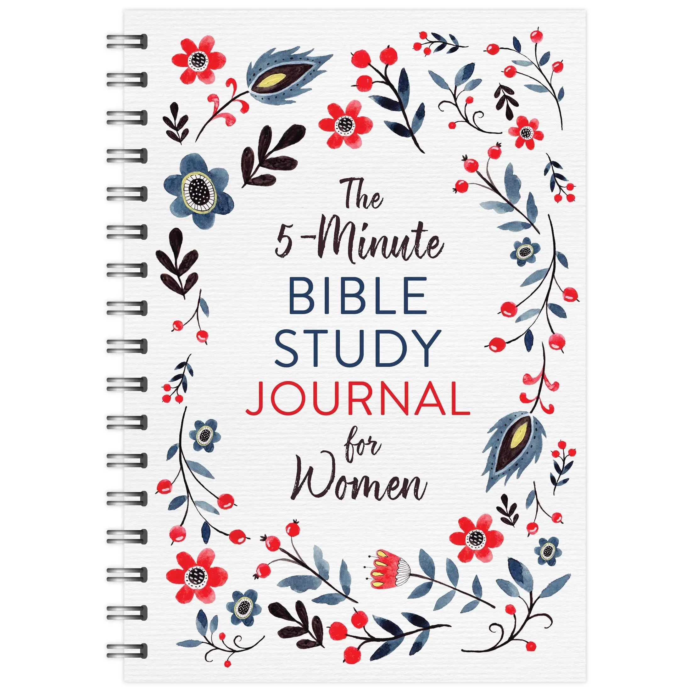 The 5-Minute Bible Study Journal for Women -- Compiled by Barbour Staff - Spiral