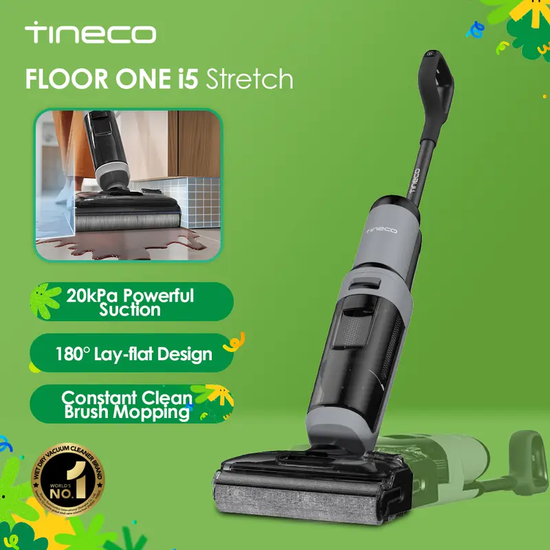 Tineco FLOOR ONE S6 Stretch Steam Corded Wet Dry Vacuum Steam Mop