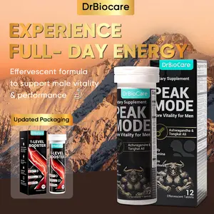 DrBioCare PEAK MODE | Daily Herbal Wellness for Men | Maca & Ashwagandha | Modern Lifestyle Support