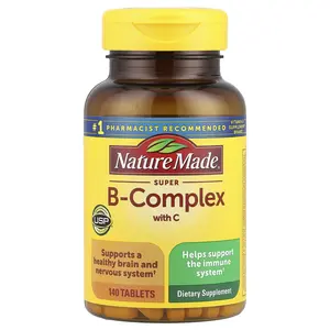 Nature Made Super B-Complex with Vitamin C, 140 Tablets Nature Made Super B-Complex with Vitamin C, 140 Tablets
