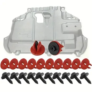 Engine Undertray Cover Clips Screws Automotive Accessories for Volvo V50 C30 for Jaguar for Ford Focus Ii 04-11 C-max 03-10 for Mondeo Mk3 00-07