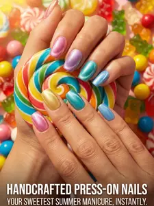 Candied Premium Salon Quality, Handcrafted Press On Nail Set