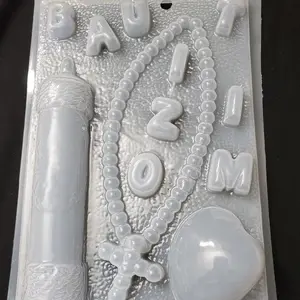 Gelatina Mold Baptism Themed