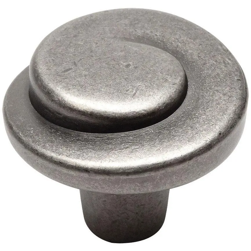 Cosmas 775WN Weathered Nickel Swirl Cabinet Knob
