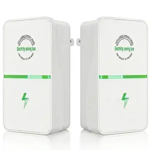 2/4PCS Plug In Power Box with US Plug, SmartPlug Device, Device Plug-in for Home & Office US Plug Compatible with 90–250V Input Range