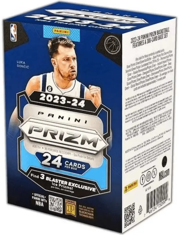 2023-24 Panini Prizm Basketball Blaster Box (6 Packs Per Box, 4 Cards Per Pack)