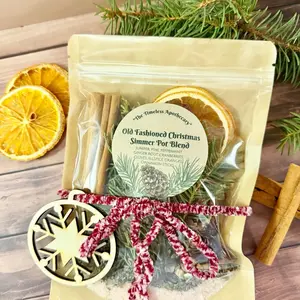 Old Fashioned Christmas Stovetop Simmer Pot Blend, Stocking Stuffer, Gift Idea