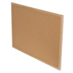 212 MAIN Flipside FLP10300 Wooden Framed Natural Cork Board - 24x36 in, Wear Resistant Tack Display for Sports & Outdoor Water Sports Stand Up Paddleboarding Organization
