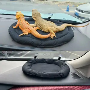 Car Sleeping Bag for Lizard Gecko Guinea Pig Rabbit Hamster Dual Use Reptile Mat Pet Bed Warm Soft Comfortable for Small Animals