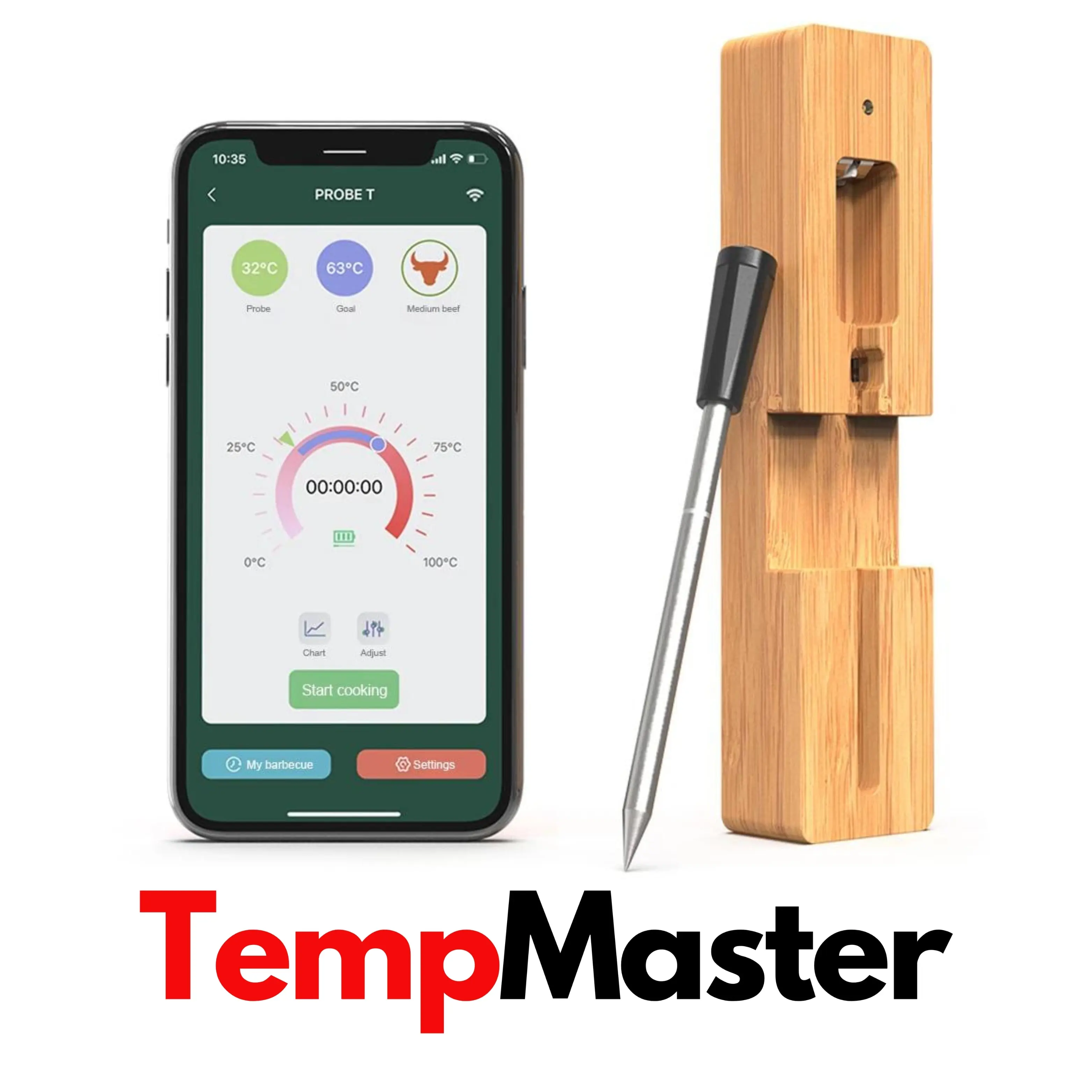 TempMaster: Smart Wireless Meat Thermometer