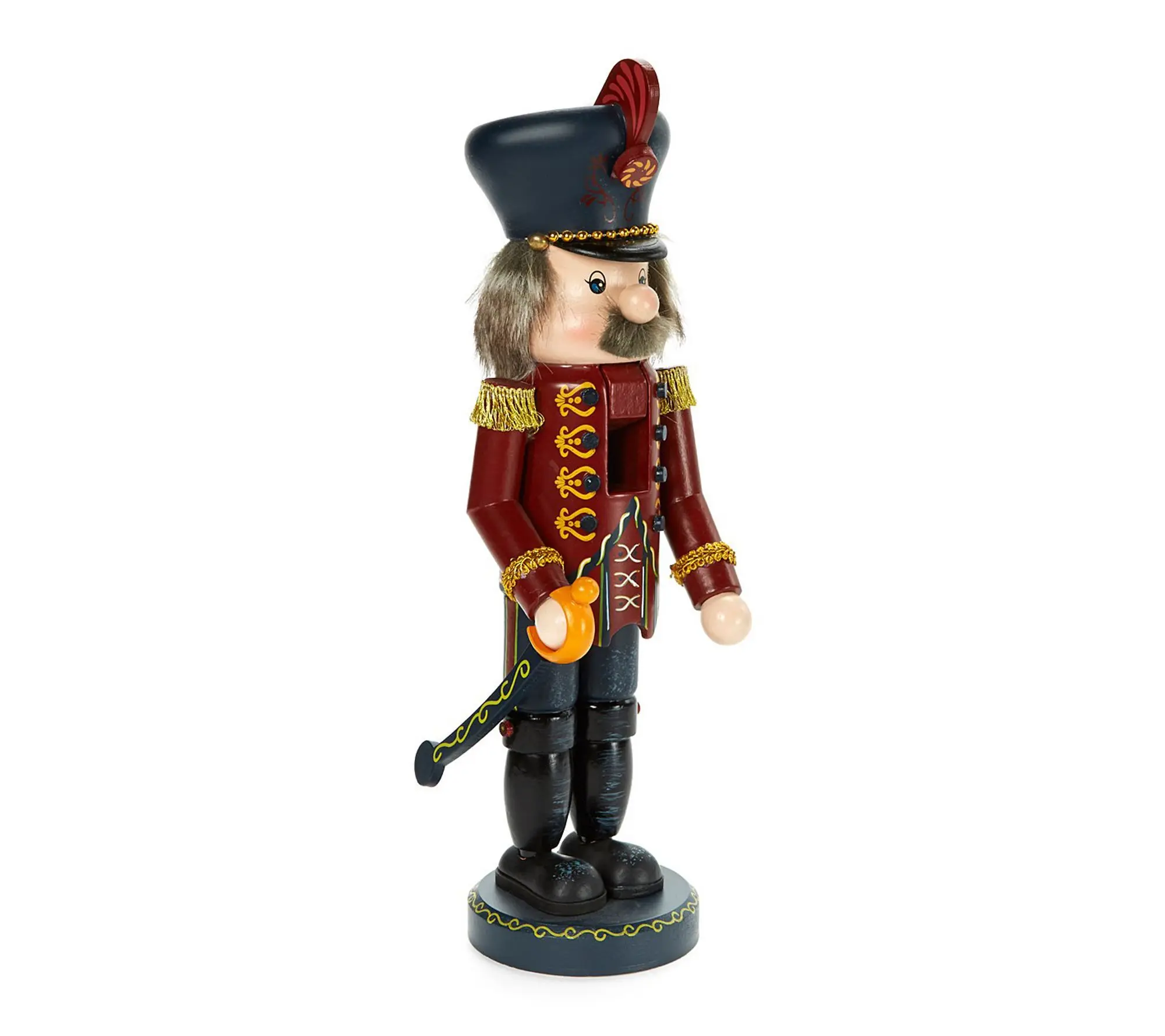 The Whitehurst Co. Wooden Soldier Nutcracker, 13" tall The Whitehurst Co. Wooden Soldier Nutcracker, 13" tall