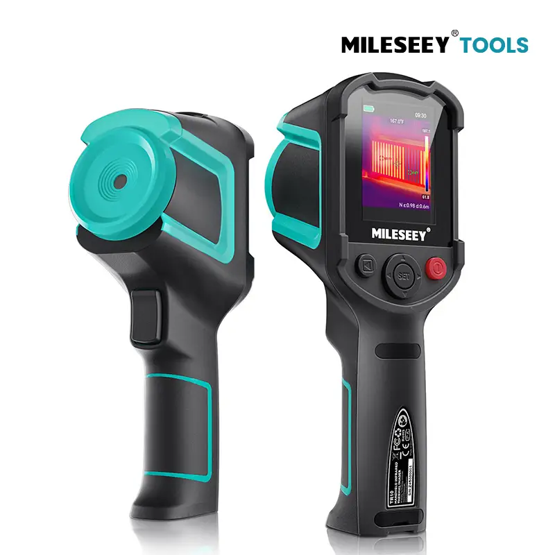 Mileseey TR10 Thermal Imaging Camera, Super Resolution 240 x 240,25 Hz Refresh Rate, Temperature Range -4°F to 1022°F,2.8-Inch LCD Display, 10-Hour Ba