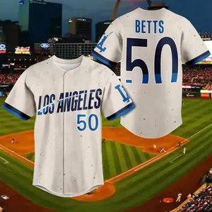 All Over Print Jersey, Women's Los Angeles Betts White Home Limited Player Jersey
