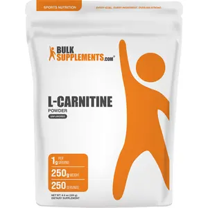 BulkSupplements - L-Carnitine Powder - Cognitive Support - Exercise Performance - 250g - 1g per Serving