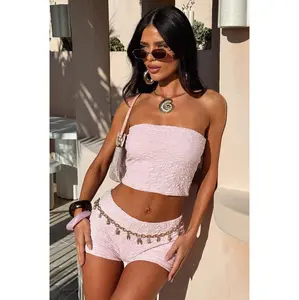 Boheme Shorts - Baby Pink