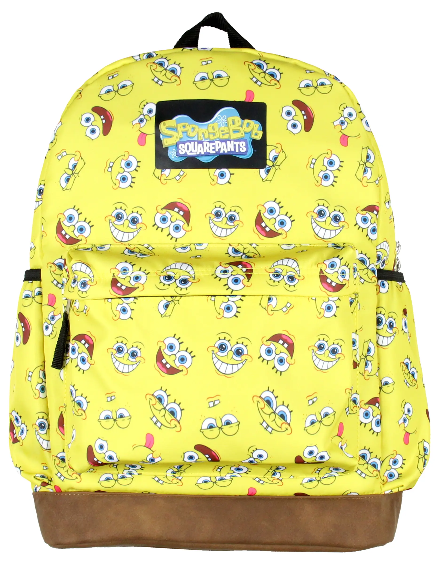 Nickelodeon SpongeBob SquarePants Face Expressions All Over Print Backpack 16" Nickelodeon SpongeBob SquarePants Face Expressions All Over Print Backpack 16"