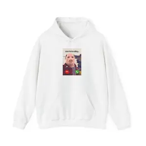 50% Cotton John Pork Is Calling Hoodie – Funny John Pork Meme Hoodie