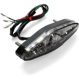 Motorcycle LED Brake, Running & Tail Light, 12V Universal For Quad, ATV, Dirt Bike & Custom Chopper