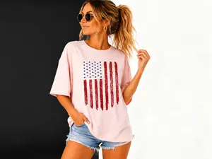 Glitter American Flag Tank Top, 4th of July Tank, Ladies Flag Tank, Patriotic Tank Top, 250th America Distressed Flag Tank