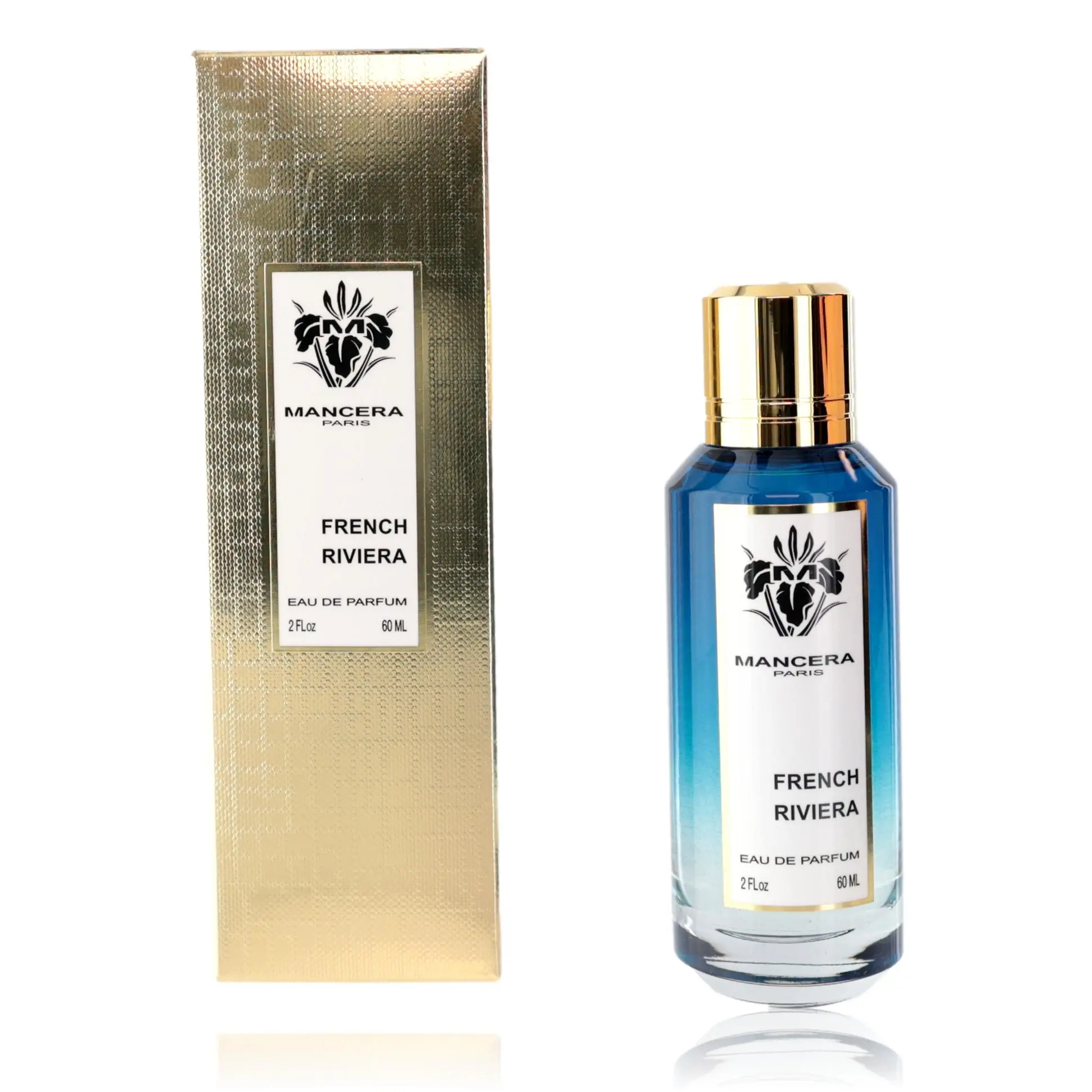 Mancera French Riviera Authentic Dreamy Floral Musk Eau de Parfum Spray - 2 oz EDP Concentration, Easy Spritzing, for Dating Unisex (Beauty & Personal Care), Daily Wear Use