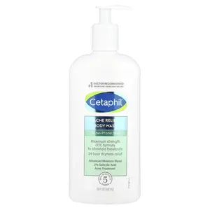 Cetaphil Acne Relief Body Wash, Acne-Prone Skin, 20 fl oz (591 ml)
