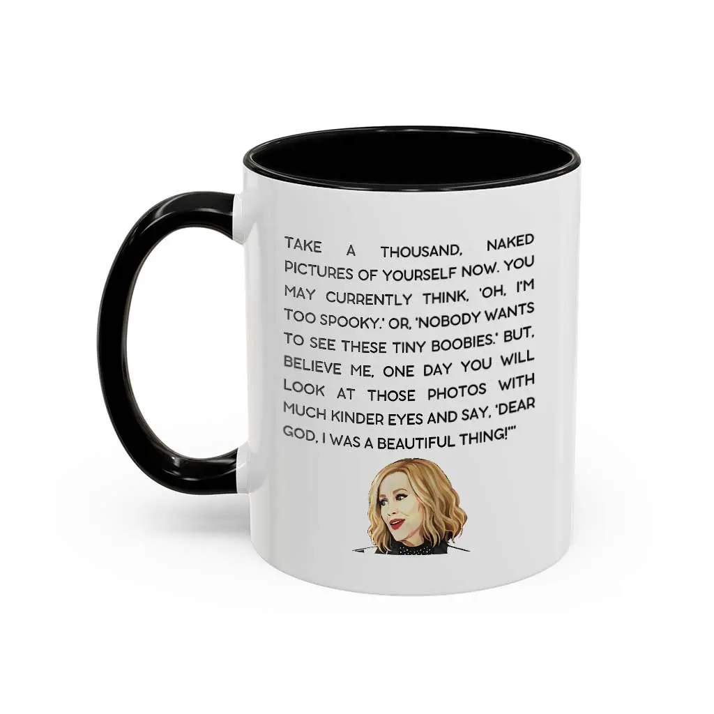 Moira Rose On BEAUTY Catherine O'Hara Schitts Creek Coffee Mug, Funny Mug, Gift For Fan - scs17624