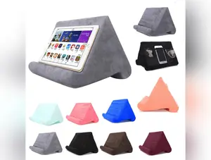 Soft Sponge Pillow Tablet Stand For iPad Samsung Huawei Xiaomi Tablet Holder Mobile Phone Support Bed Cushion Ebook Reader Pad