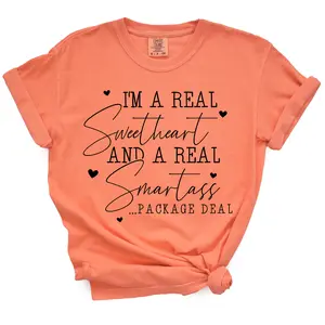 Real Sweetheart & Smartass Package Deal TShirt