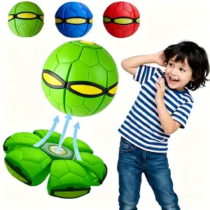 Children's Bouncing Ball,Magic Metaball,Magic Flying Saucer,Bouncy Ball,Kids Toy Ball,Parent-Child Interaction yoga ufo toddler energy burner flat outdoor sport cool gifts for bounce
