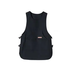 Women's Comfortable Multi-Pocket Waterproof Apron, Stain Resistant Utility Apron with Front Pockets, Perfect for Kitchen Cooking & Outdoor Use