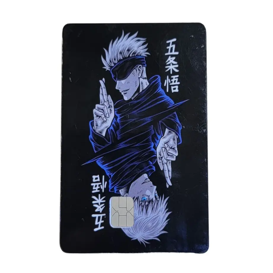 Gojo Credit Card Sticker