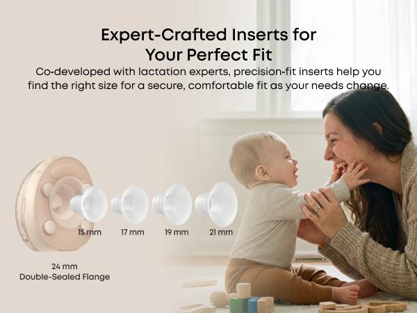 NEW eufy S2 Pro Heated Wearable Breast Pump, Hands-Free Breast Pump with Industry-Leading HeatFlow Tech, App-Controlled OptiRhythm, Hospital-Grade Suction, Leakproof, Slim and Ultra-Quiet for in-Bra Use Maternity
