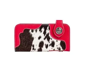 Myra Elkerson Ridge Hairon Wallet Red