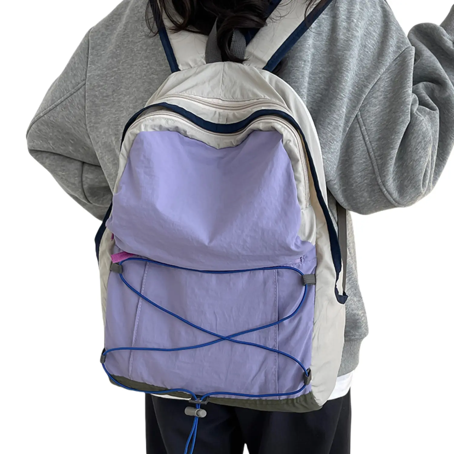 RIVERICH Vibrant Colorful Backpack for Women & Teens, Large Lightweight Laptop Bookbag with Water Bottle Pocket, features Multiple Compartments Perfect for Study, Work, Gym and Travel