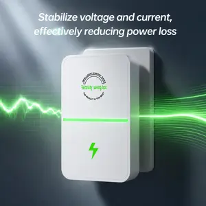 US Plug Energy Saving Socket Plug-In Power Box, 2026 Updated Design, 90-250V Input, Functional for Home Appliances, Easy to Use | Plug In Power Box with US Plug Updated Design Compatible with 90–250V Input Range for Home and Office【Buy one get one free】