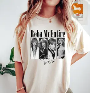 Reba McEntire Concert Tee Classic Country Music Shirt Gift for Fans