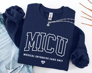 MICU T-Shirt, Sweatshirt, Hoodie - Medical Nurse Sweater, Medical Intensive Care Unit Crewneck, MICU Nurse Gift, Micu RN, Medical Icu Tech, Micu Grad Gift