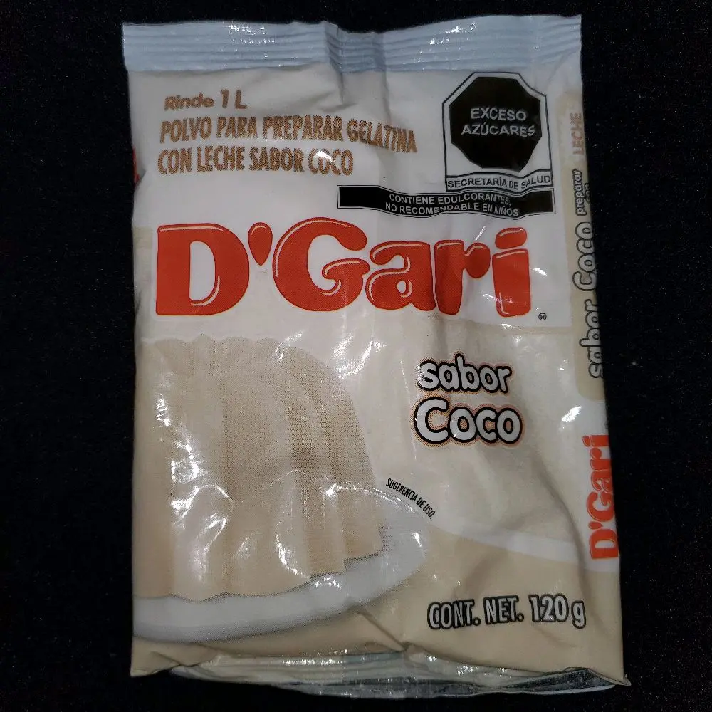 Gelatina D'Gari - Coco