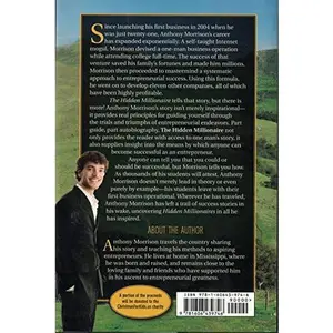 USED-The Hidden Millionaire: Twelve Principles to Uncovering the Entrepreneur in You by Anthony Morrison (Hardcover)
