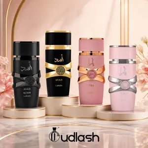 Lattafa Multi-Pack Unisex Eau De Parfum (Asad, Asad Elixir, Yara, Yara Elixir) - 100 ML Alcohol Base Captivating Scent with Black Pepper, Strawberry, Vanilla, Floral Notes for Unisex Wear