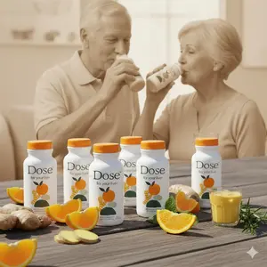 Dose for Your Liver 2oz – Natural Liver Cleanse Drink with Curcumin & Dandelion for Wellness Support, A Caring Gift for Her or Him