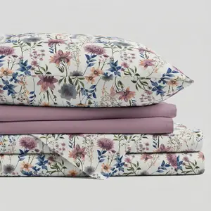 BOTANICAL FLOWER 6-PIECE PATTERN SHEET SET
