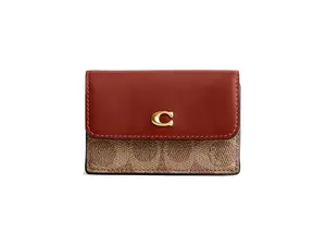 Coach Cm438-b4nq4 Beige Pvc Wallet For Women