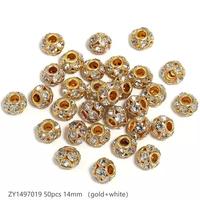 #147 (14mm 50pcs) Gold ZY1497019
