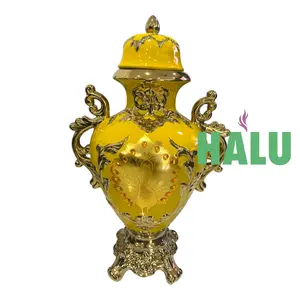 Potiche Sopera de Oshun con Diseño/ Ochun Tureen