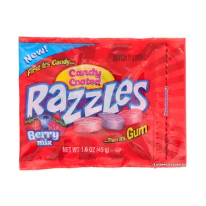 Berry Mix Razzles Candy Coated | First It's Candy Then It's Gum