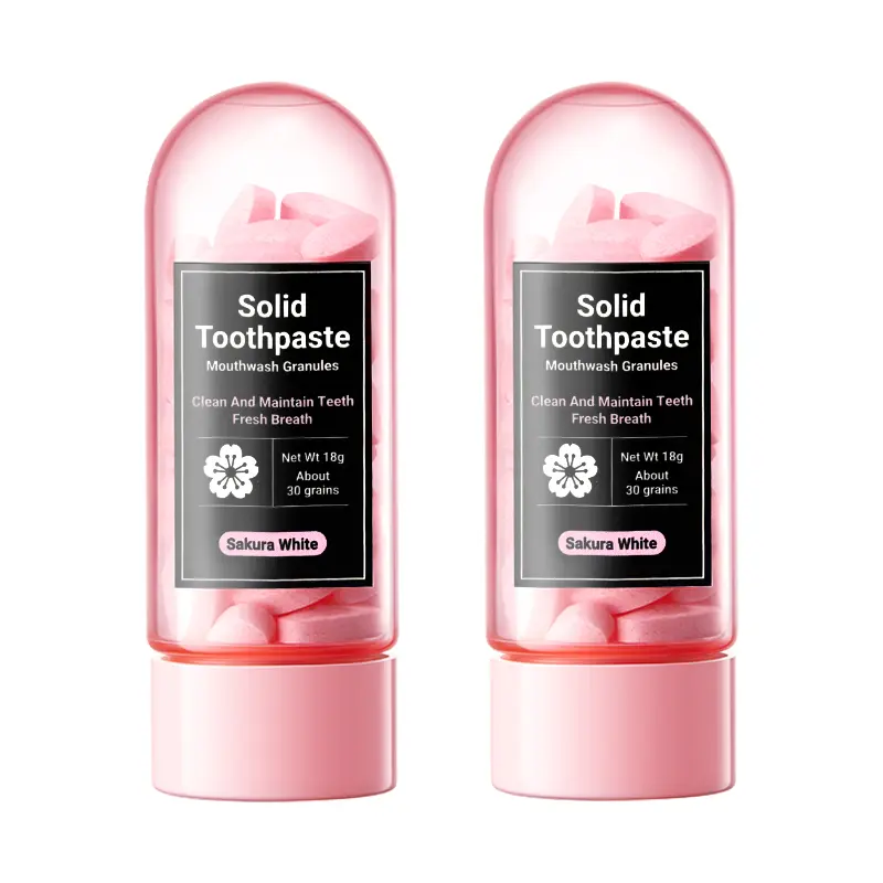 Pink Solid Toothpaste