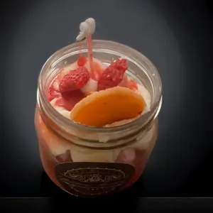 Strawberry shortcake candles